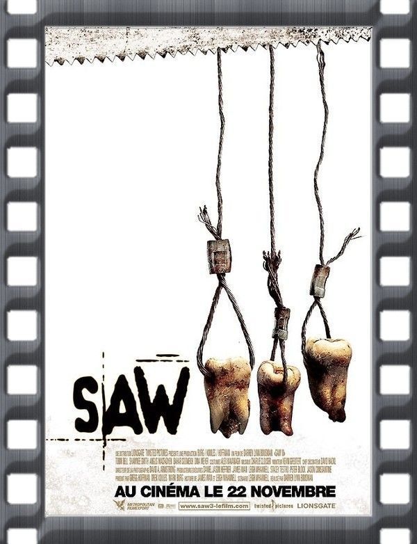 SAW 1, 2, 3, 6 ET SAW 3D ..... ON VA JOUER A UN JEU !